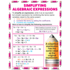 Mcdonald Publishing Algebraic Expressions + Equations Teaching Poster Set TCRP088